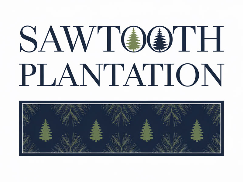 SAWTOOTH PLANTATION logo design by navneet