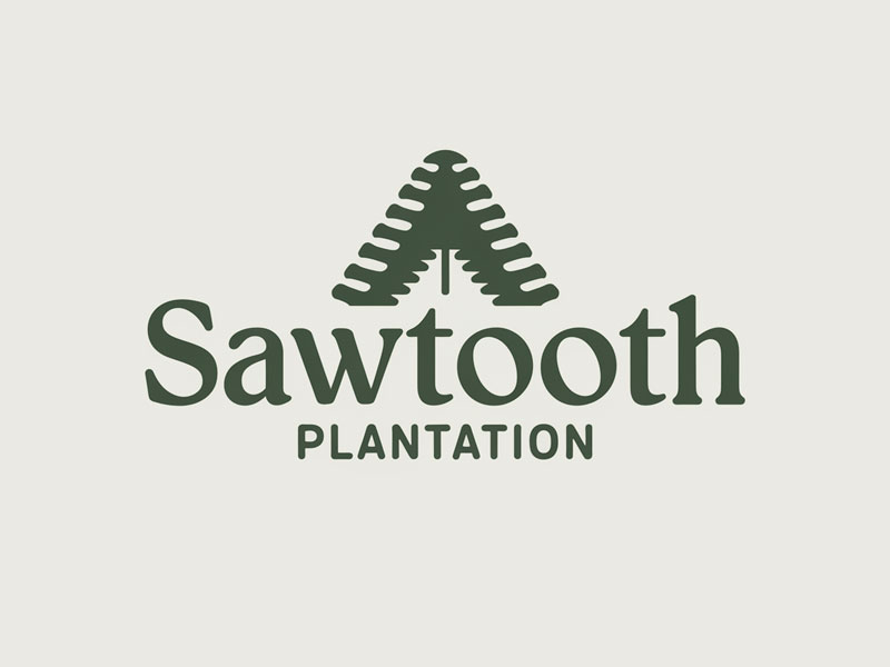 SAWTOOTH PLANTATION logo design by navneet