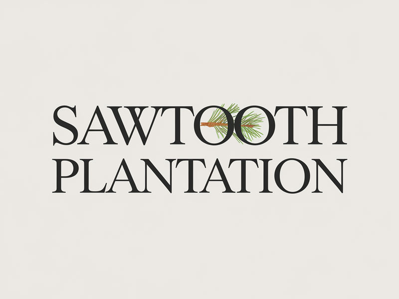 SAWTOOTH PLANTATION logo design by navneet