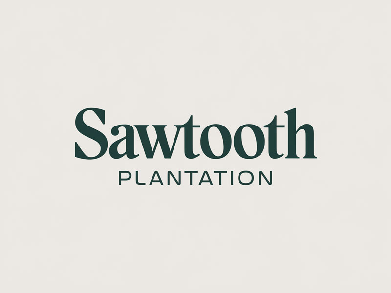 SAWTOOTH PLANTATION logo design by navneet