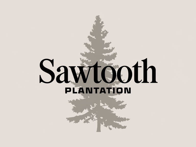 SAWTOOTH PLANTATION logo design by navneet