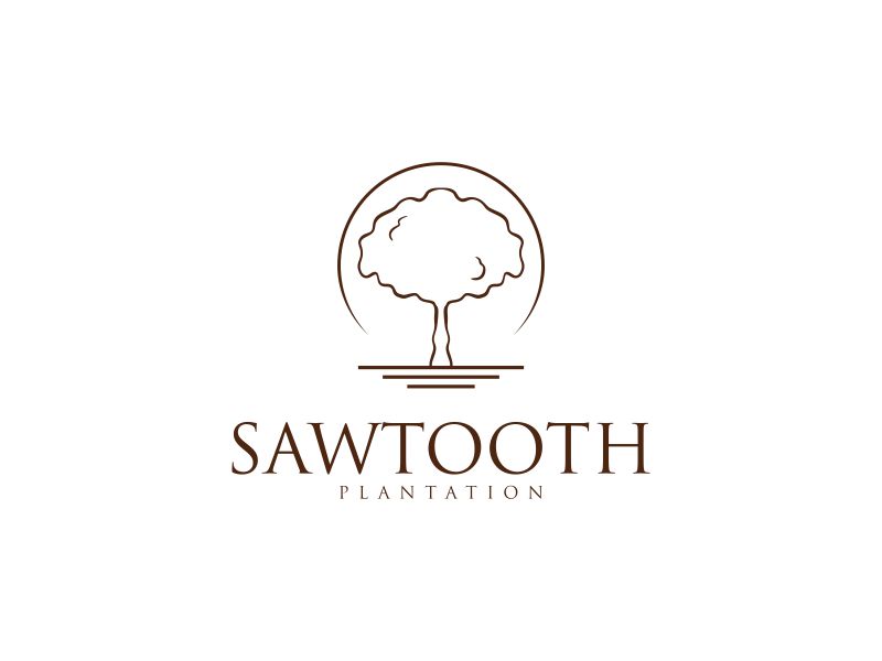 SAWTOOTH PLANTATION logo design by scania