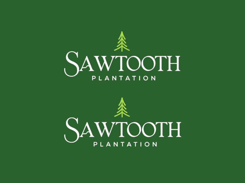 SAWTOOTH PLANTATION logo design by salim