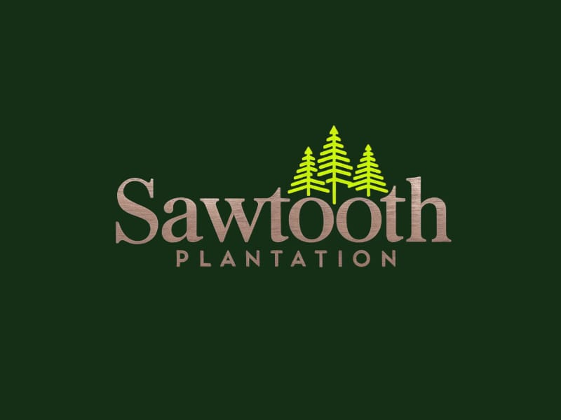 SAWTOOTH PLANTATION logo design by salim