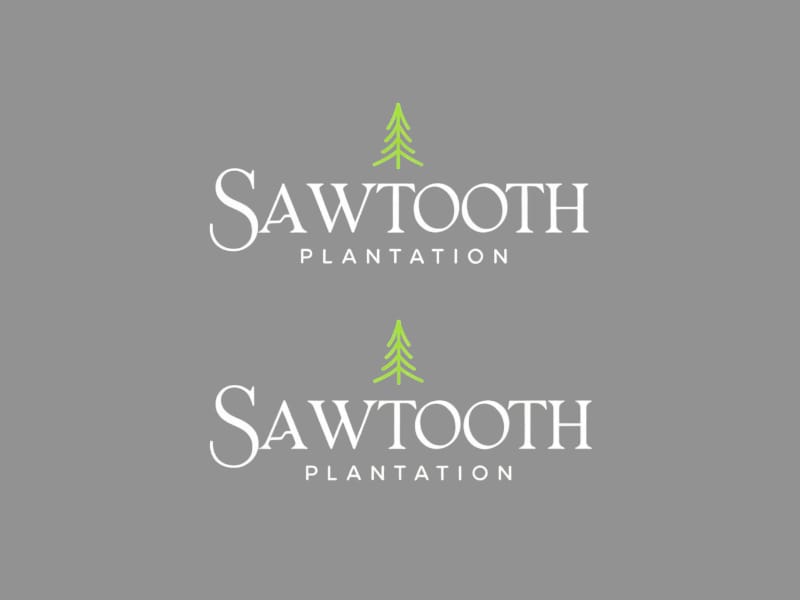 SAWTOOTH PLANTATION logo design by salim