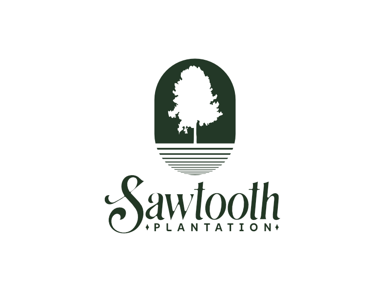 SAWTOOTH PLANTATION logo design by shikuru