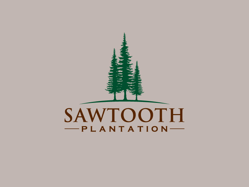 SAWTOOTH PLANTATION logo design by sakarep