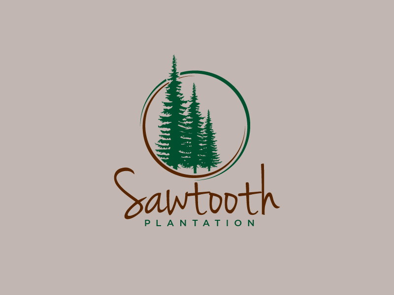 SAWTOOTH PLANTATION logo design by sakarep