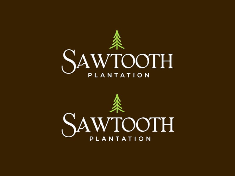 SAWTOOTH PLANTATION logo design by salim