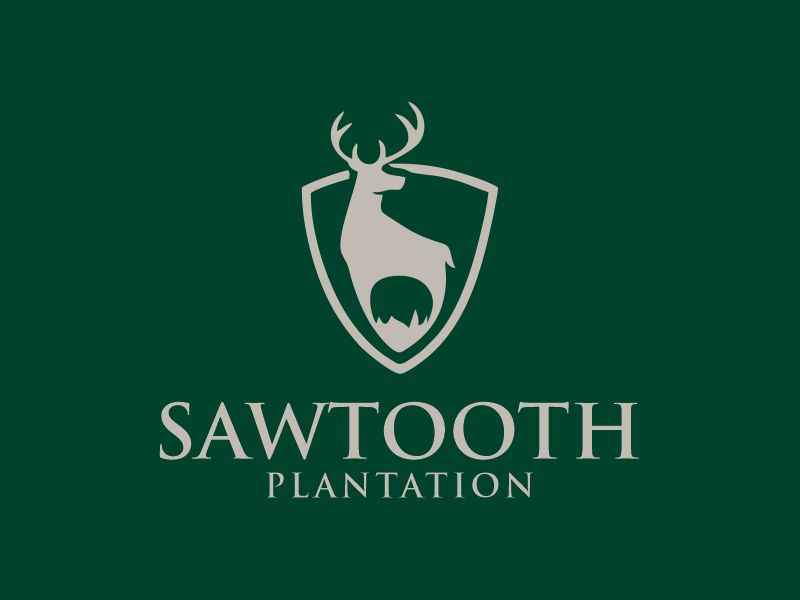 SAWTOOTH PLANTATION logo design by Gwerth