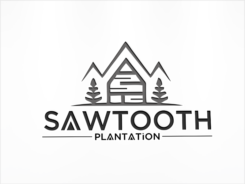 SAWTOOTH PLANTATION logo design by joni