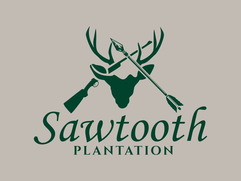 SAWTOOTH PLANTATION logo design by Gwerth