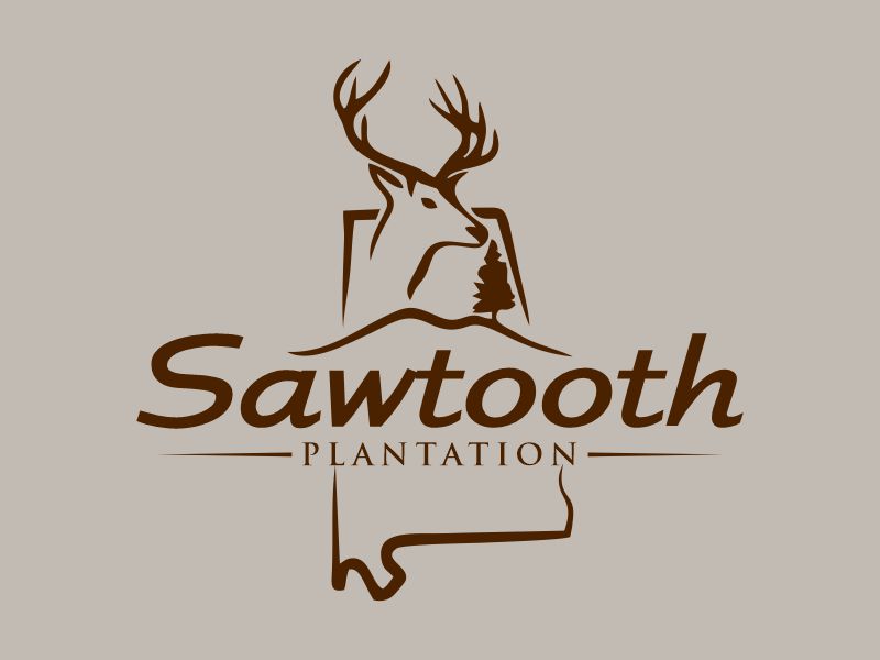 SAWTOOTH PLANTATION logo design by Gwerth