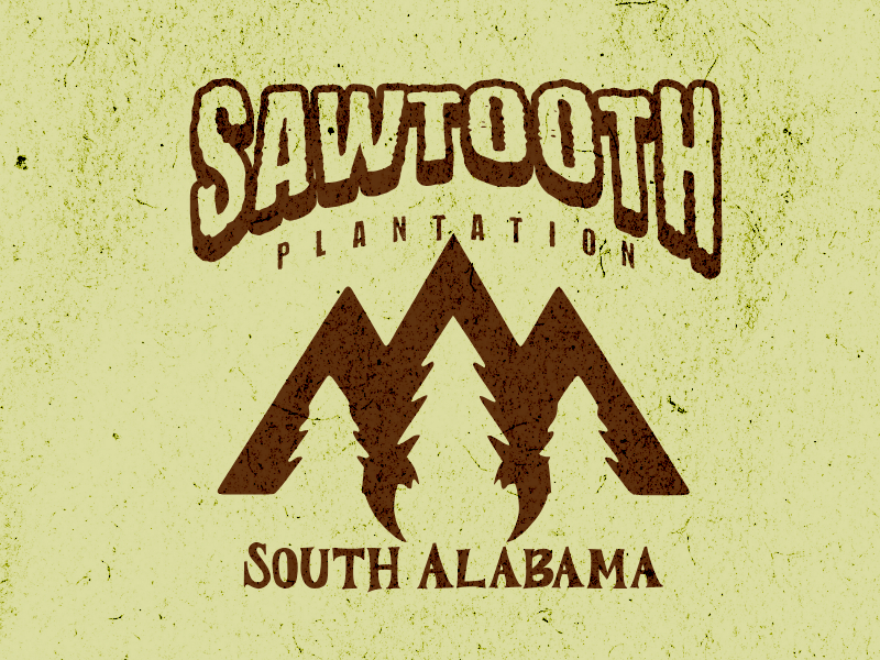 SAWTOOTH PLANTATION logo design by joni