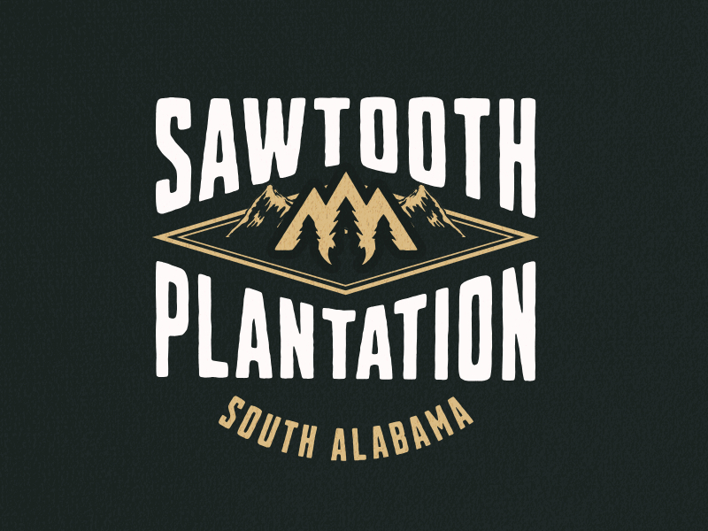 SAWTOOTH PLANTATION logo design by joni