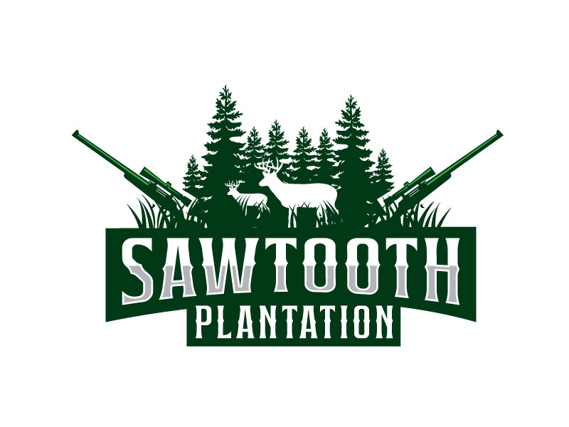 SAWTOOTH PLANTATION logo design by Conception