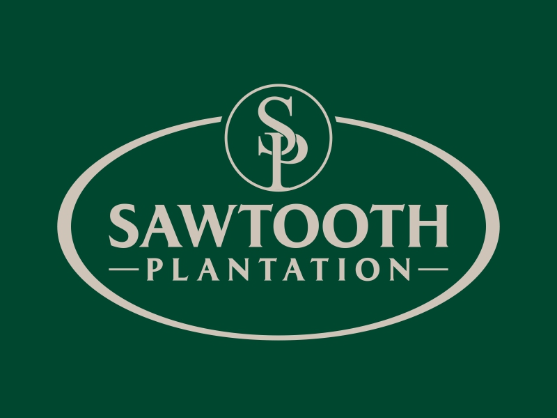 SAWTOOTH PLANTATION logo design by Realistis