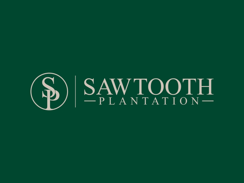 SAWTOOTH PLANTATION logo design by Realistis