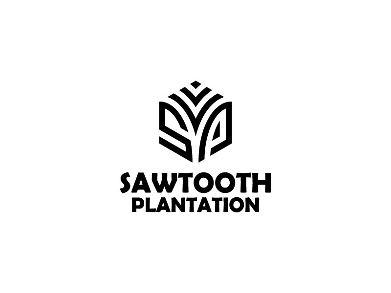 SAWTOOTH PLANTATION logo design by Ebad uddin