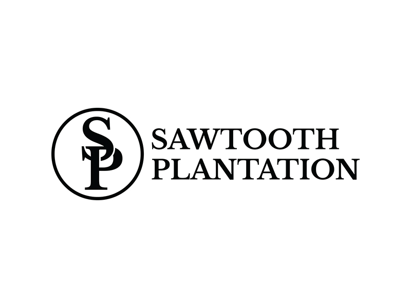 SAWTOOTH PLANTATION logo design by planoLOGO