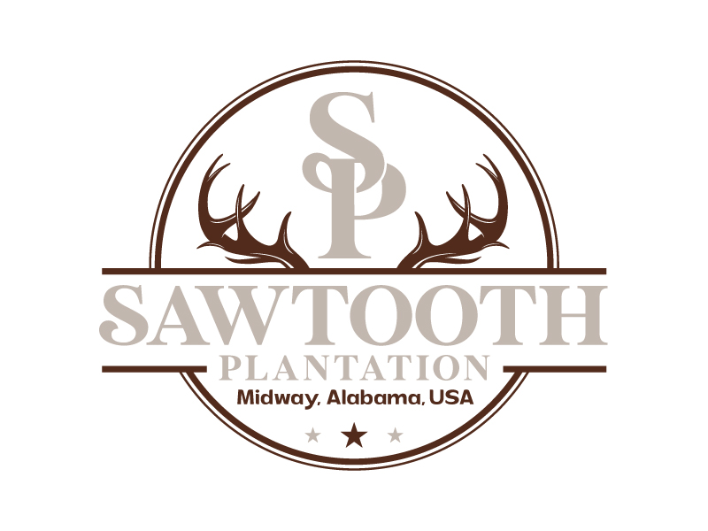 SAWTOOTH PLANTATION logo design by nexgen