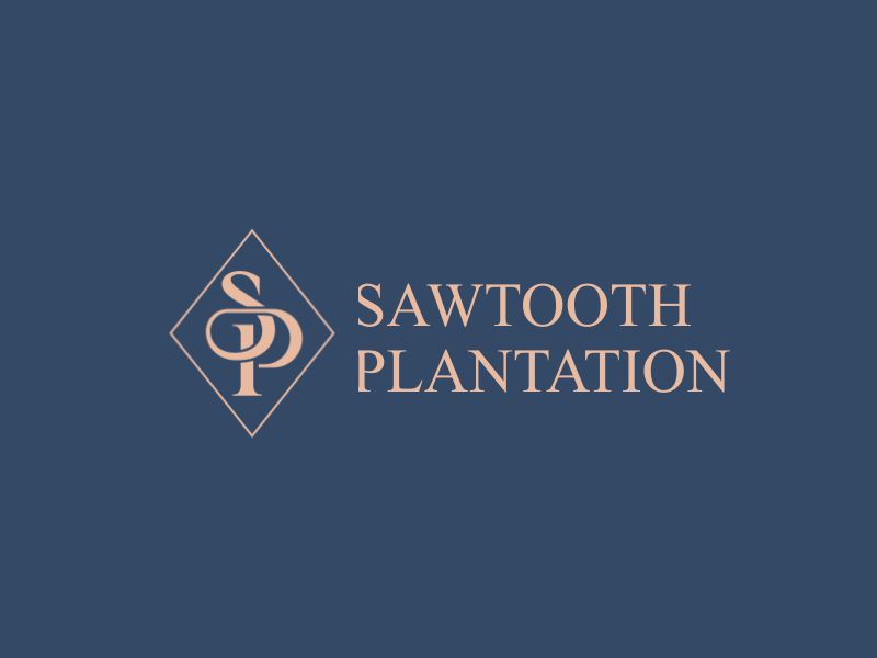 SAWTOOTH PLANTATION logo design by giphone