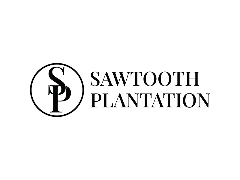 SAWTOOTH PLANTATION logo design by planoLOGO