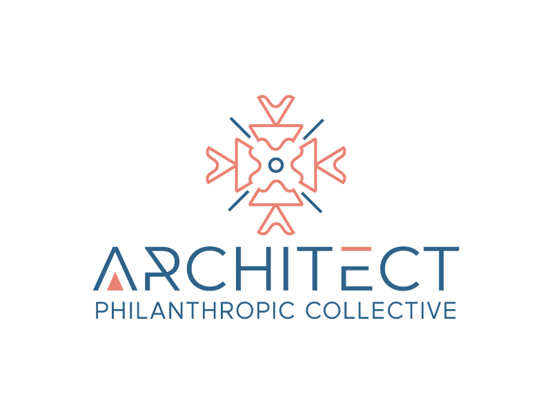 ARCHITECT Philanthropic Collective logo design by oindrila chakraborty