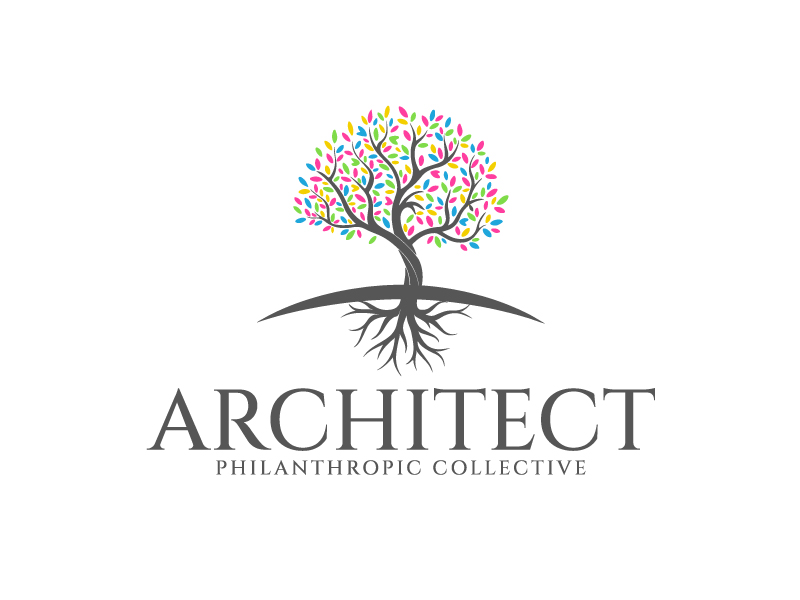 ARCHITECT Philanthropic Collective logo design by Sami Ur Rab