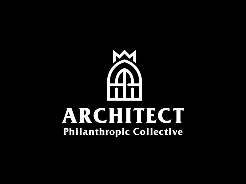 ARCHITECT Philanthropic Collective logo design by dasam