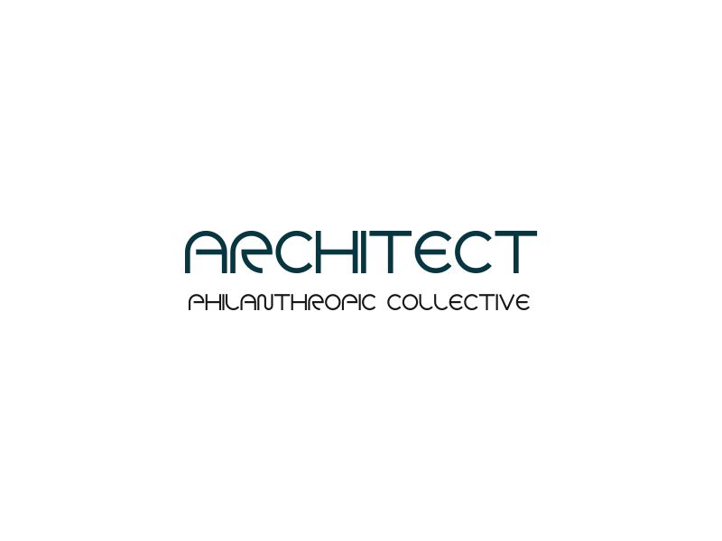 ARCHITECT Philanthropic Collective logo design by dasam