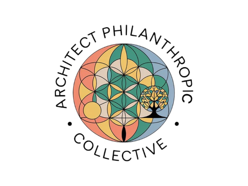 ARCHITECT Philanthropic Collective logo design by salim