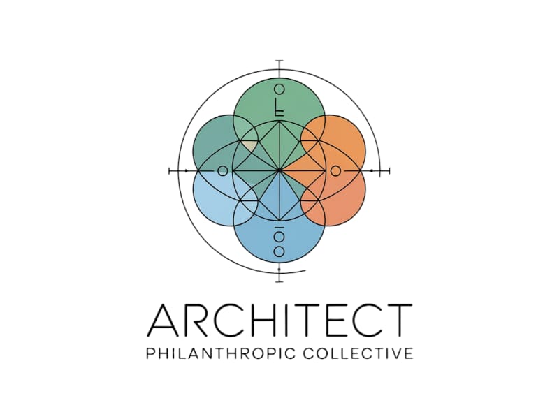 ARCHITECT Philanthropic Collective logo design by salim