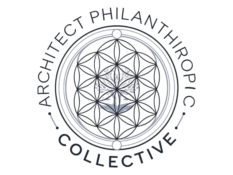 ARCHITECT Philanthropic Collective logo design by salim