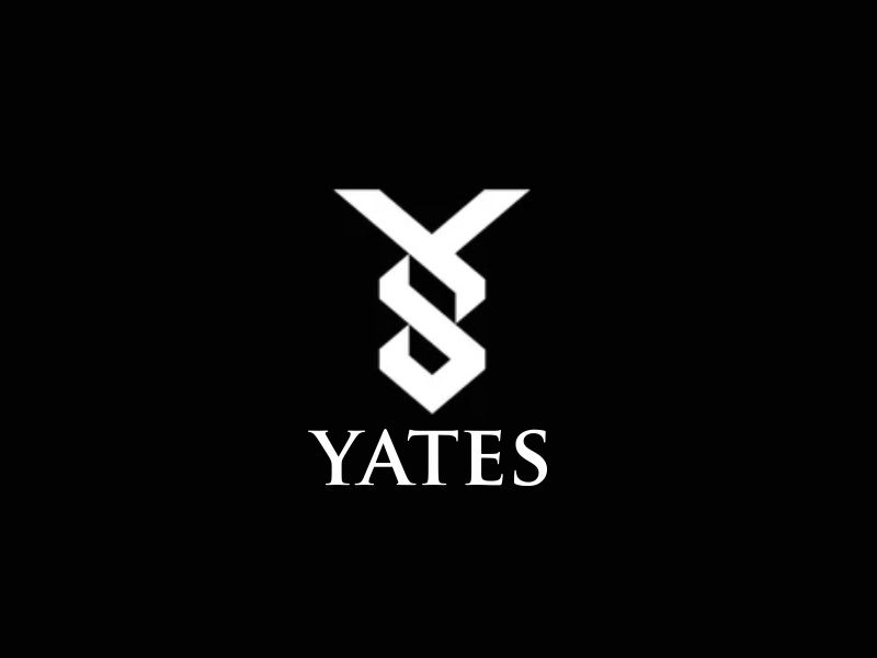 I want a family logo for our last name (Yates) incorporating a Y and 8 and small s logo design by giphone