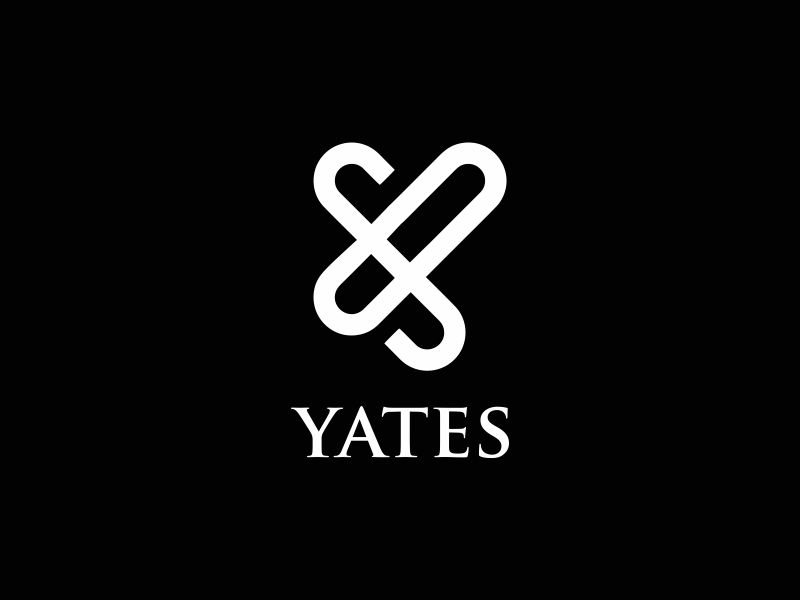 I want a family logo for our last name (Yates) incorporating a Y and 8 and small s logo design by giphone