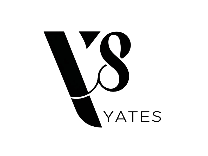 I want a family logo for our last name (Yates) incorporating a Y and 8 and small s logo design by XenaArt