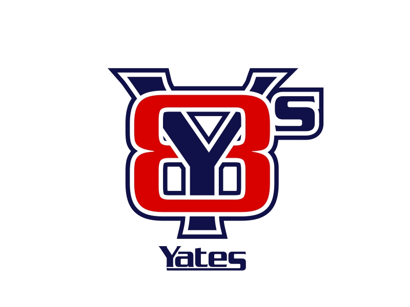 I want a family logo for our last name (Yates) incorporating a Y and 8 and small s logo design by ekitessar