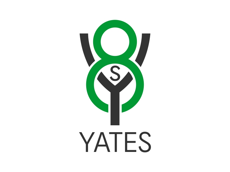 I want a family logo for our last name (Yates) incorporating a Y and 8 and small s logo design by ekitessar