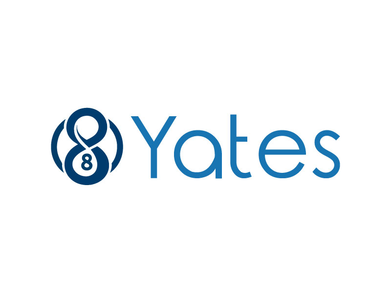 I want a family logo for our last name (Yates) incorporating a Y and 8 and small s logo design by Crushboysourav