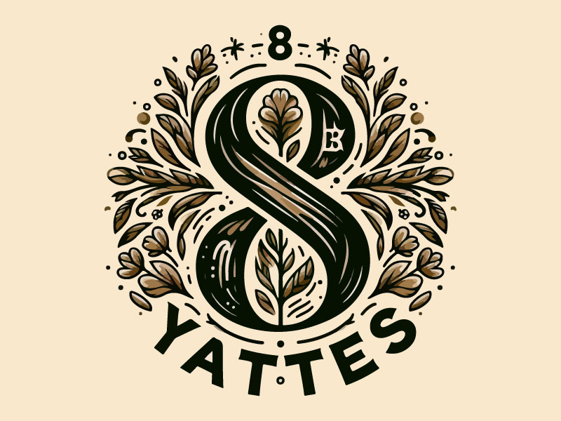 I want a family logo for our last name (Yates) incorporating a Y and 8 and small s logo design by Rahul Biswas