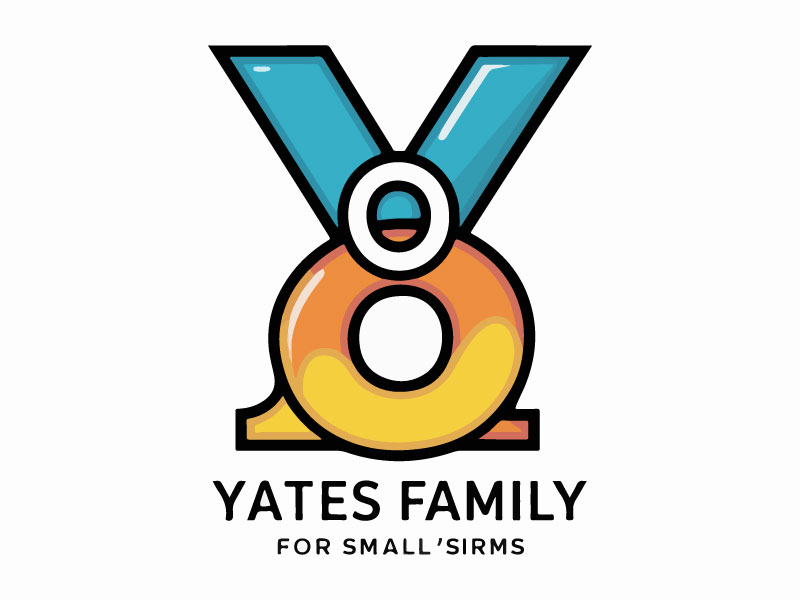 I want a family logo for our last name (Yates) incorporating a Y and 8 and small s logo design by Crushboysourav