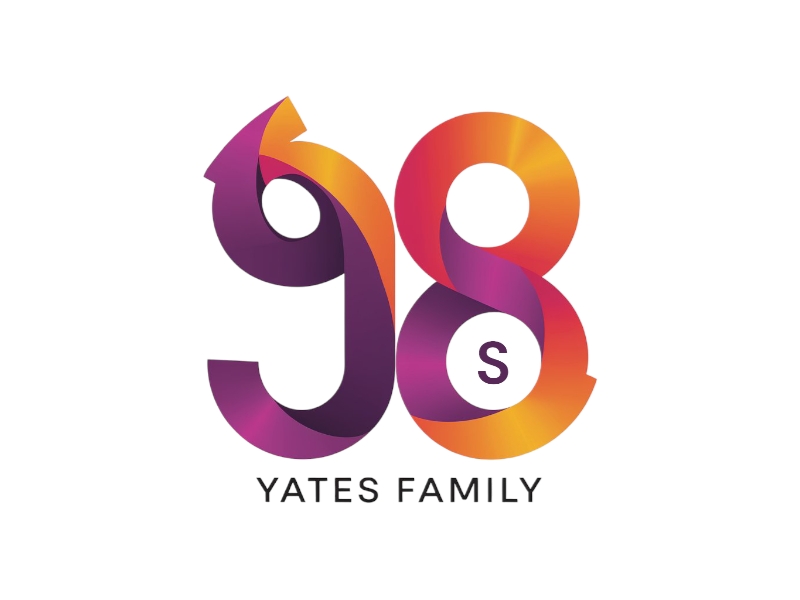 I want a family logo for our last name (Yates) incorporating a Y and 8 and small s logo design by salim