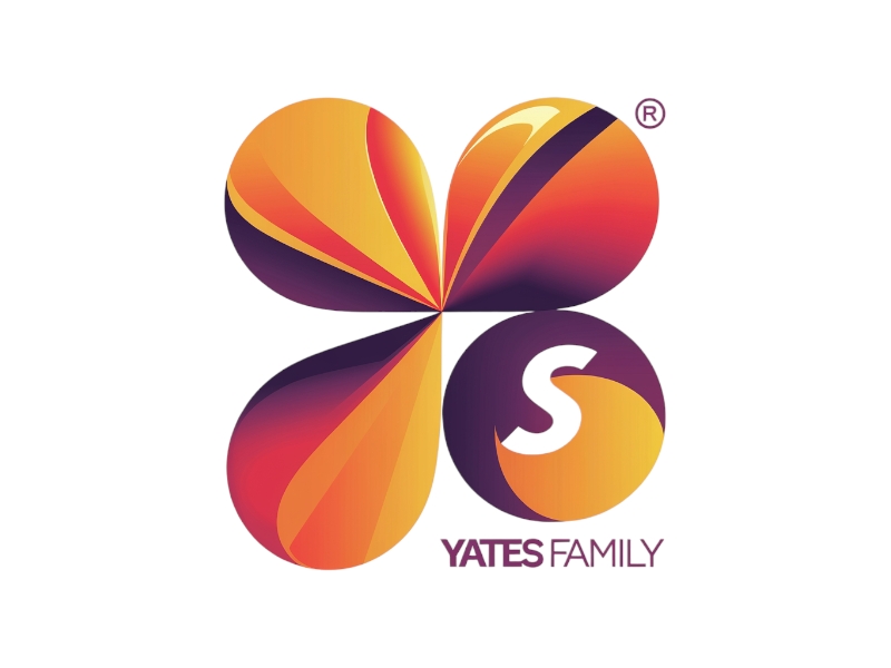 I want a family logo for our last name (Yates) incorporating a Y and 8 and small s logo design by salim