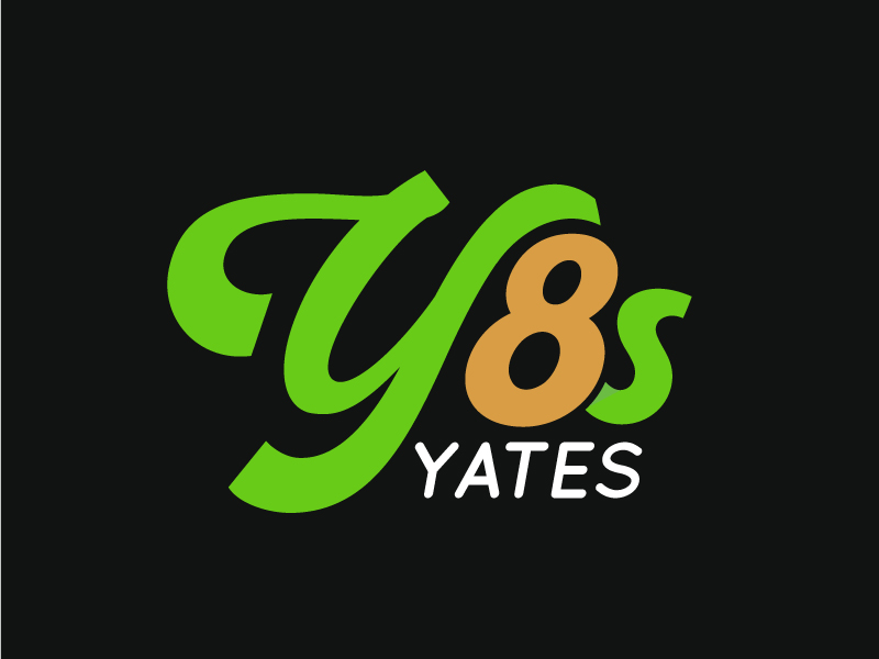 I want a family logo for our last name (Yates) incorporating a Y and 8 and small s logo design by nexgen