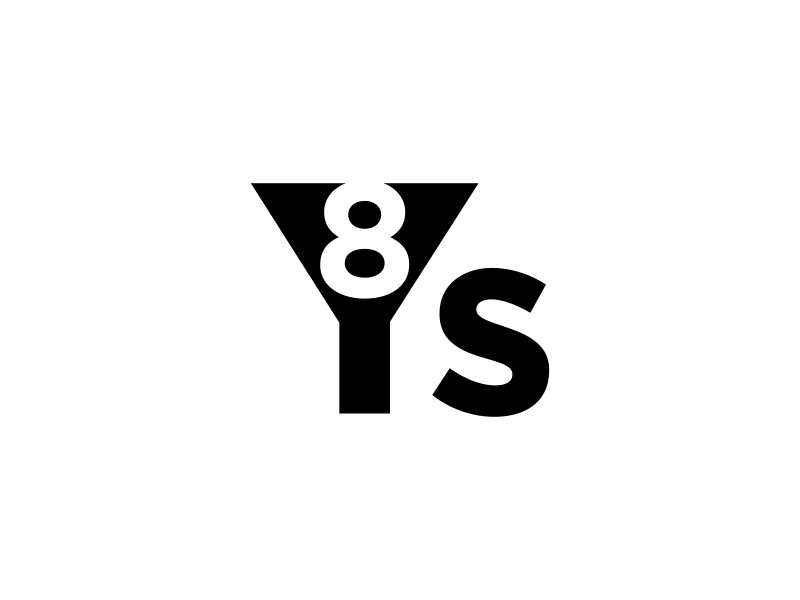 I want a family logo for our last name (Yates) incorporating a Y and 8 and small s logo design by zeta