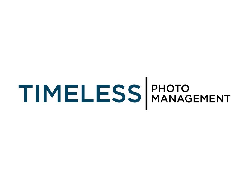 "Timeless Photo Mgmt" or "Timeless Photo Management" logo design by dewipadi