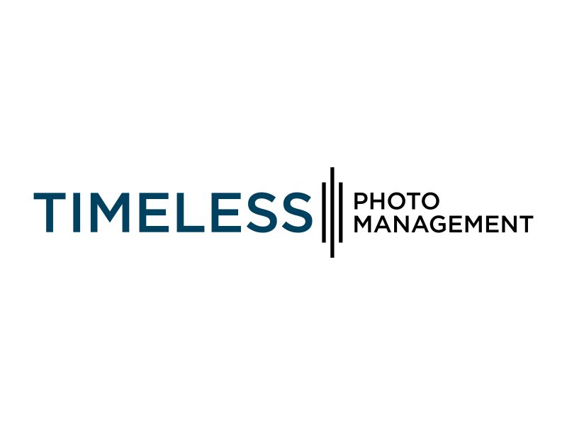 "Timeless Photo Mgmt" or "Timeless Photo Management" logo design by dewipadi