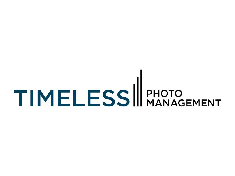 "Timeless Photo Mgmt" or "Timeless Photo Management" logo design by dewipadi