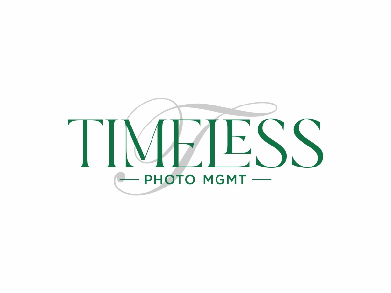 "Timeless Photo Mgmt" or "Timeless Photo Management" logo design by qqdesigns